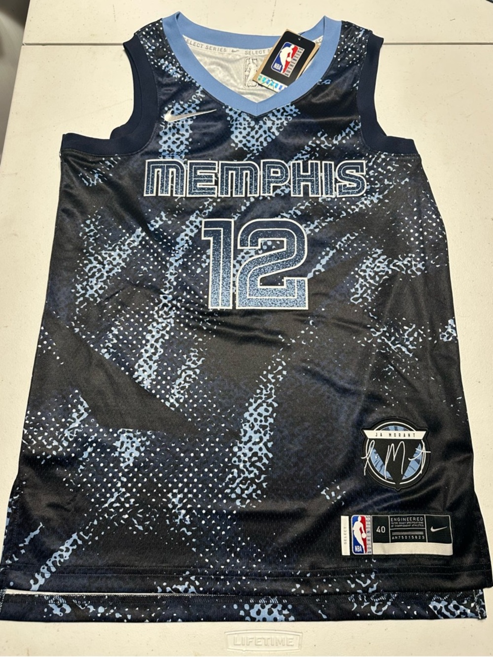 Nike Memphis Grizzlies 25/26 Select Series Ja Morant Jersey Mens S HM9553-419
